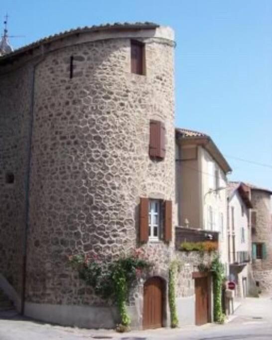 Appartement Cosy Et Lumineux Dans Village Medieval Boulieu-les-Annonay Exterior foto